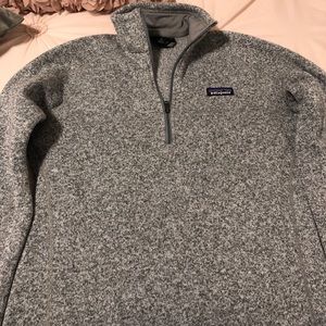 Gray Patagonia Pullover